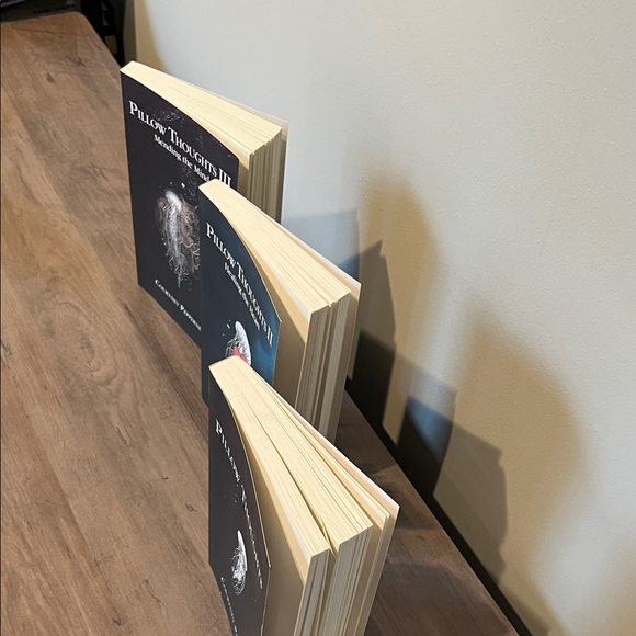 Pillow Thoughts Series by - Black and Blue Covers - Picture 6 of 6